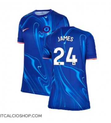 Chelsea Reece James #24 Prima Maglia Femmina 2024-25 Manica Corta